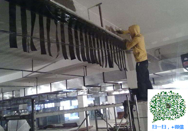 粘贴碳纤维布加固